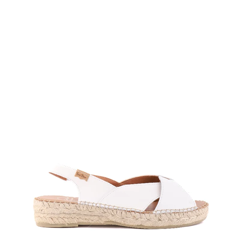 Elegant and classic women's shoes for prom nightENOLA White