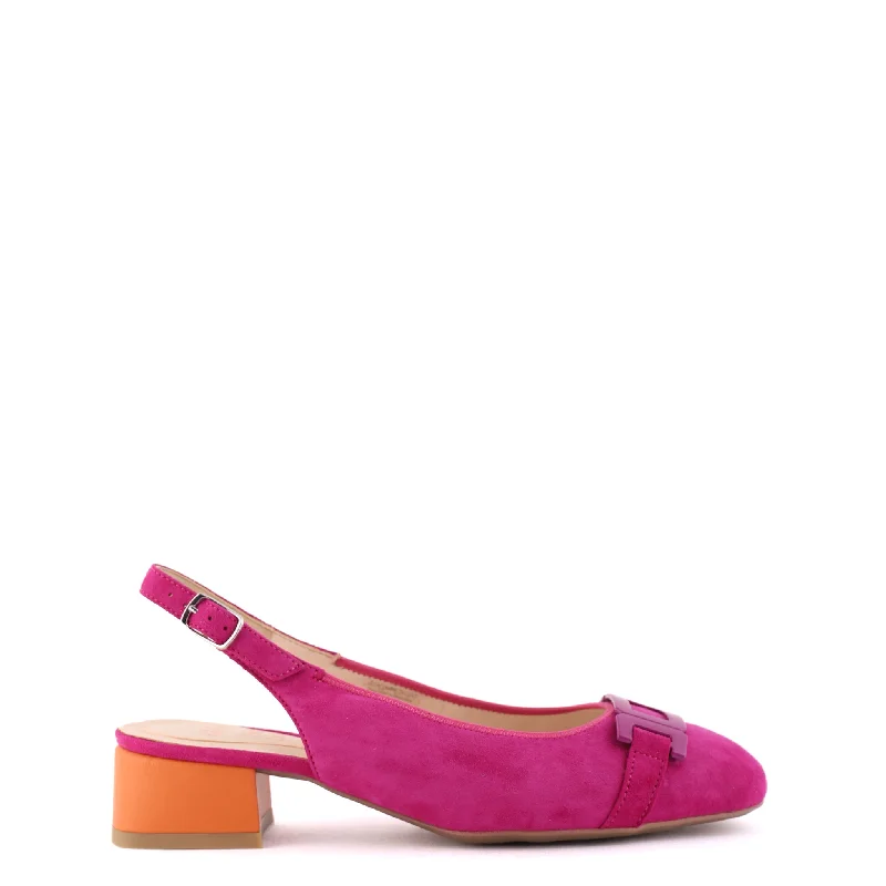 Chic and stylish women's shoes for fashion-conscious women20404 Fuchsia and Orange