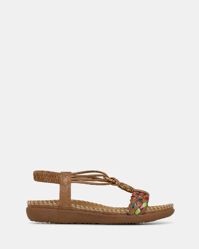 Flattering and stylish women's shoes for petite feetTyla 2 Taupe Multi
