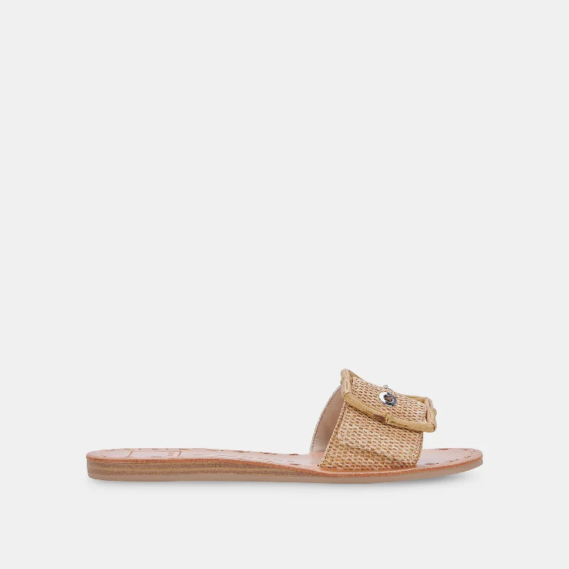 Elegant and sophisticated women's shoes for any formal eventDASA SANDALS WARM NATURAL RAFFIA