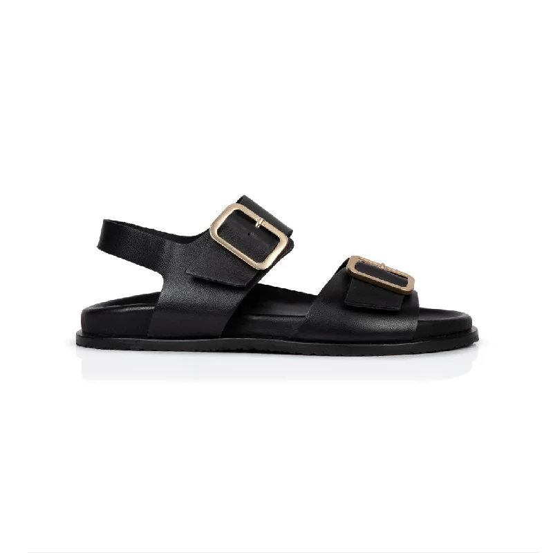 Elegant and sophisticated women's shoes for any formal eventGala: Black Two Bar Back Strap Sandals