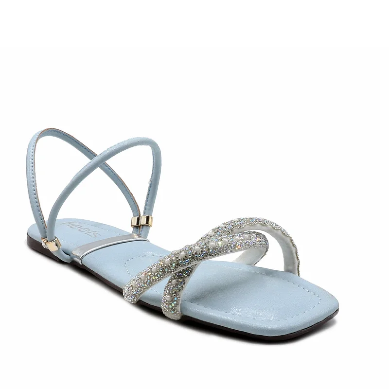 Fashion-forward and trendy women's shoe stylesLight Blue Fancy Sandal L00600005