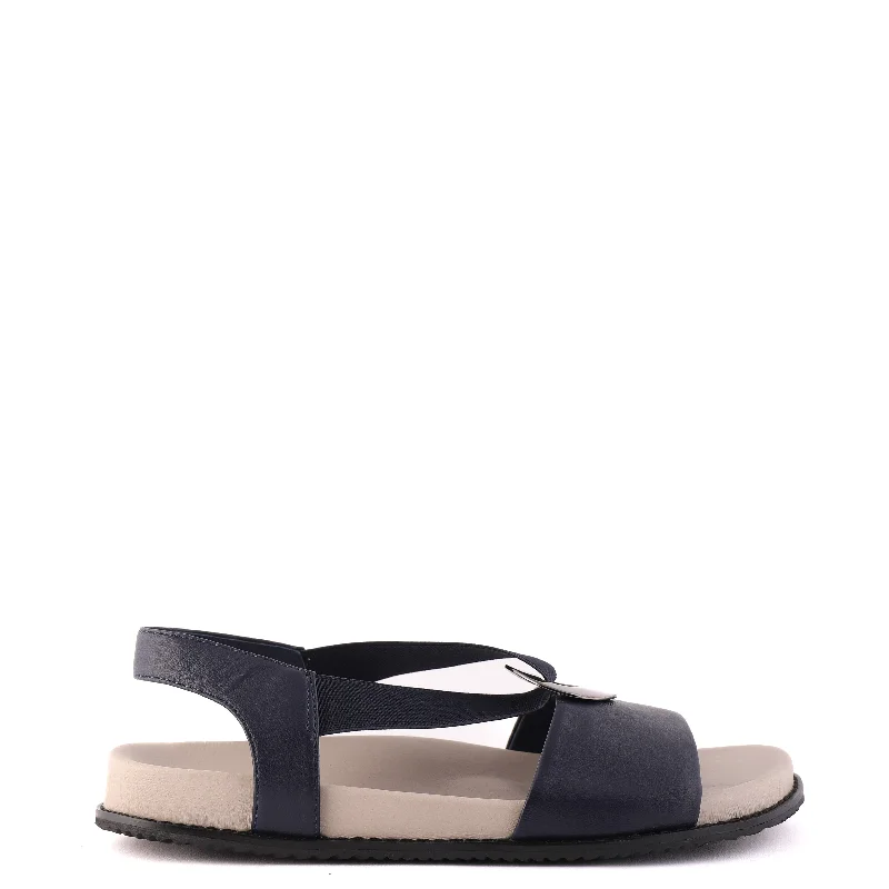 Elegant and sophisticated women's shoes for elegant eveningsROMY Navy