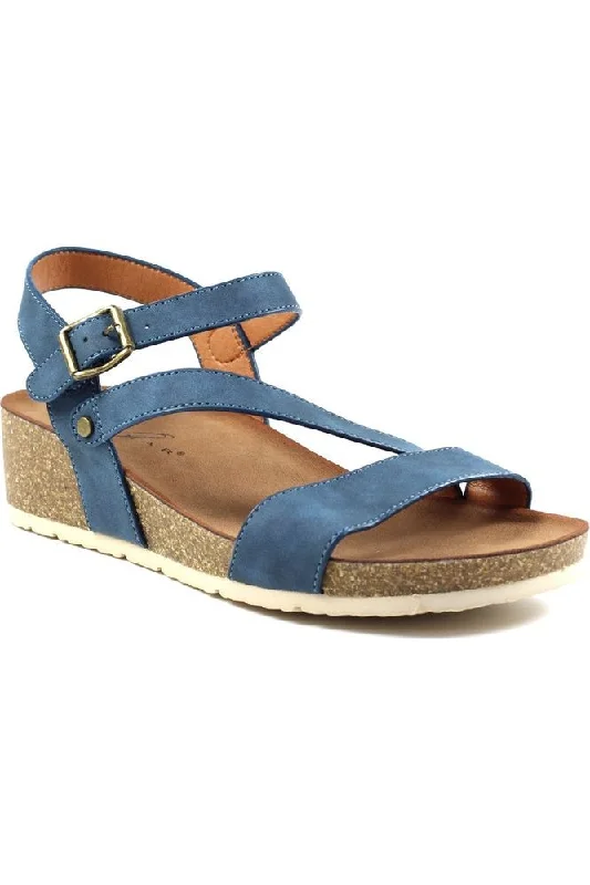 Luxurious and opulent women's shoe optionsLunar Ladies Sandals Cluster JLH358 navy