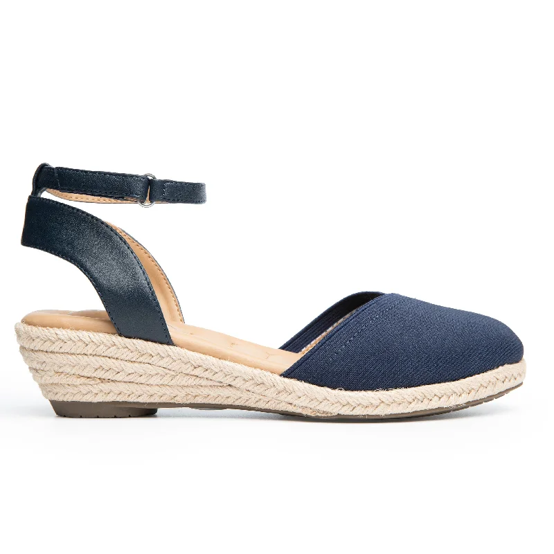 Navy Stretch Elastic Mix