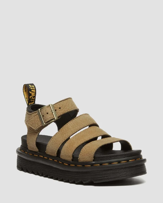Elegant and sophisticated women's shoes for any formal eventBlaire Tumbled Nubuck Leather Sandals