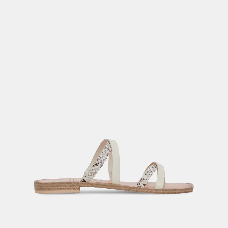Timeless and elegant women's shoe classicsIRVING SANDALS OFF WHITE MULTI STELLA
