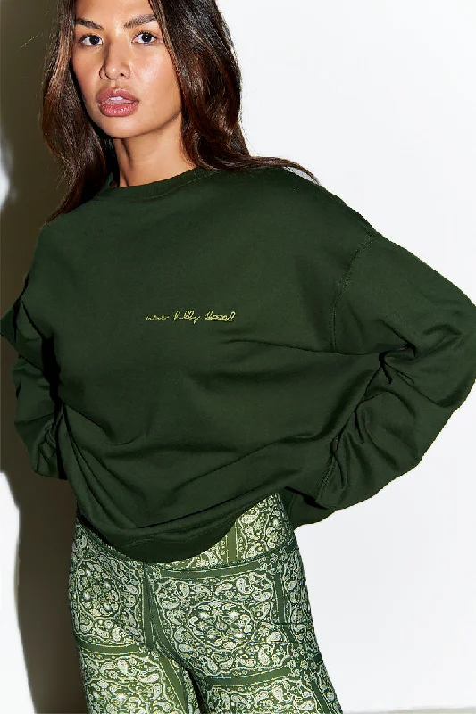 Khaki NFD Sweater