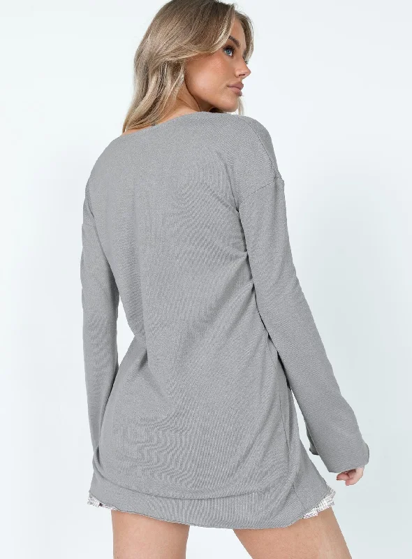 Macy Cardigan Grey