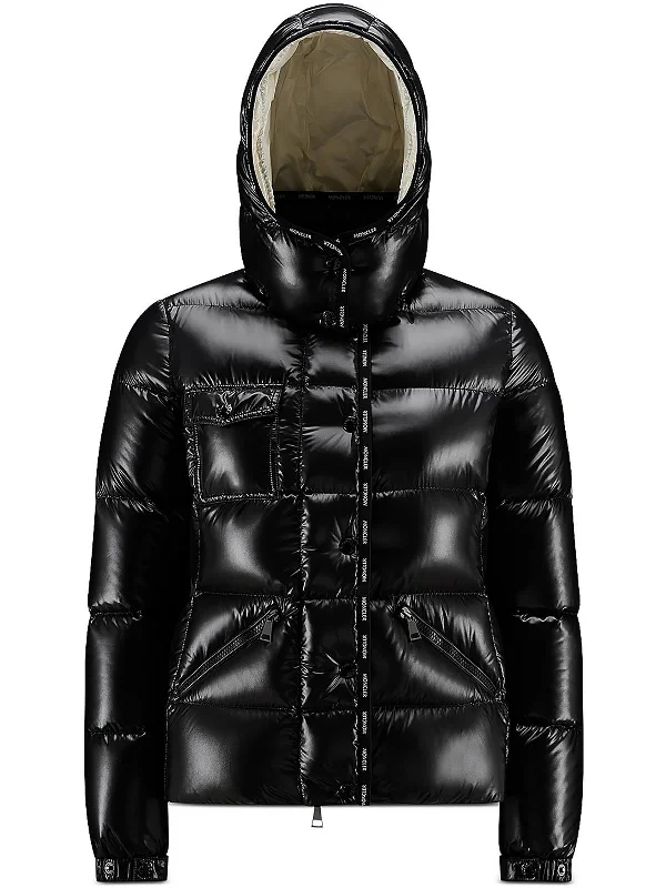 Flumet Womens Quilted Down Fill Puffer Jacket