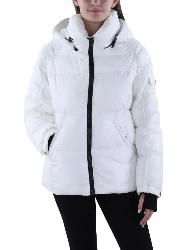 Matte Kylie Womens Down Heavy Puffer Jacket