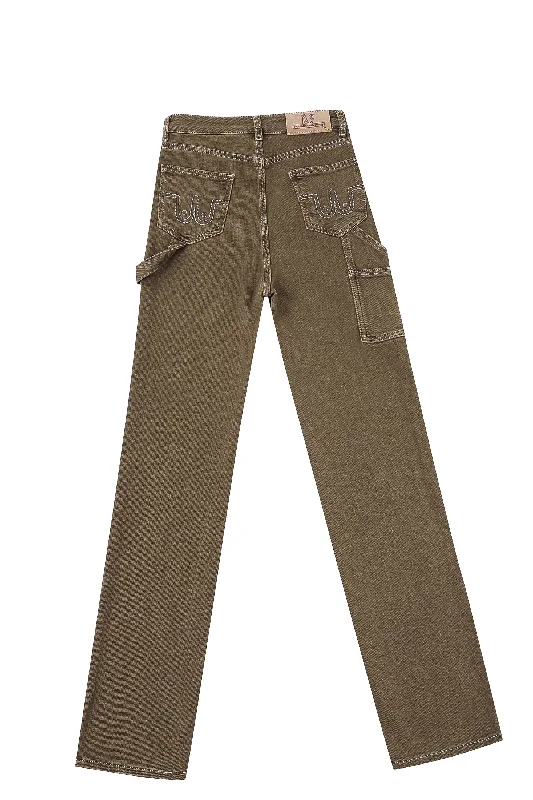 Farm Nap Jeans Brown Denim