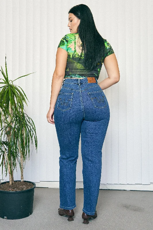 Nap Jeans for Big Butts Blue Denim