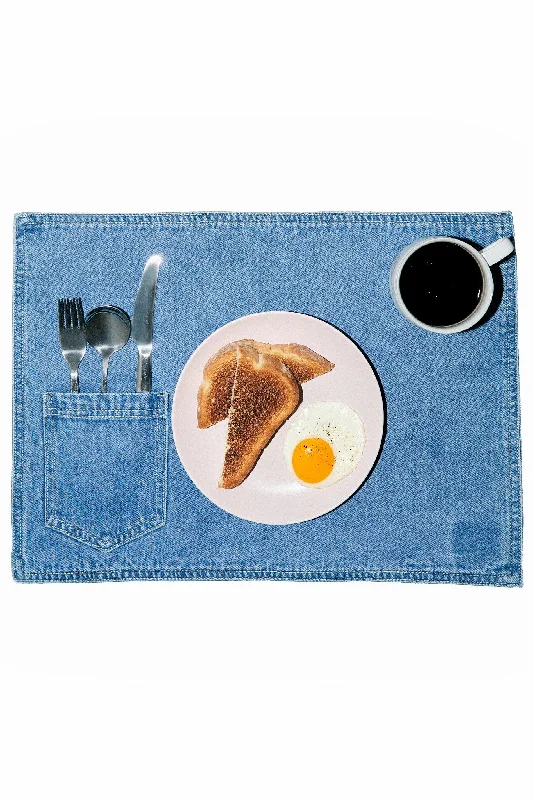 Set of 4 Denim Placemats