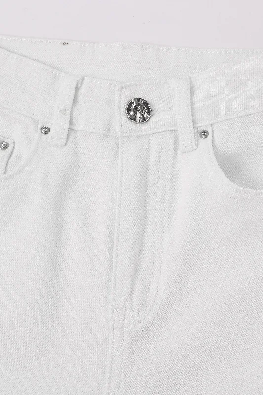 TALL Farm Nap Jeans White