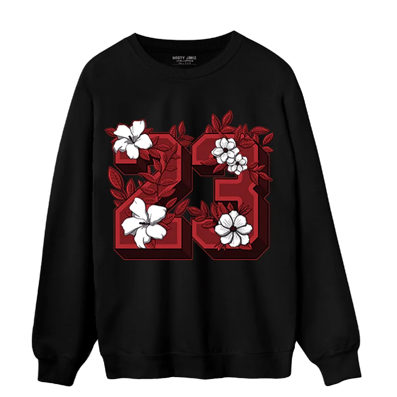 NastyJamz Cherry 12s Sweatshirt Match 23 Floral