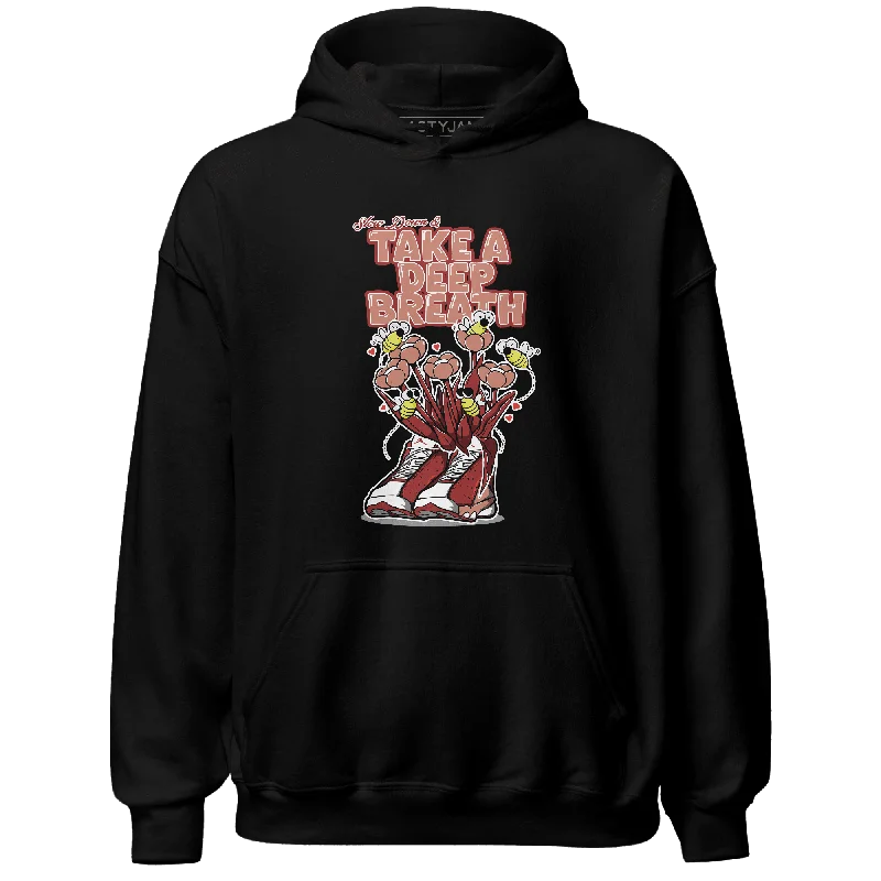 NastyJamz Dune Red 13s Hoodie Match Bee Sneaker