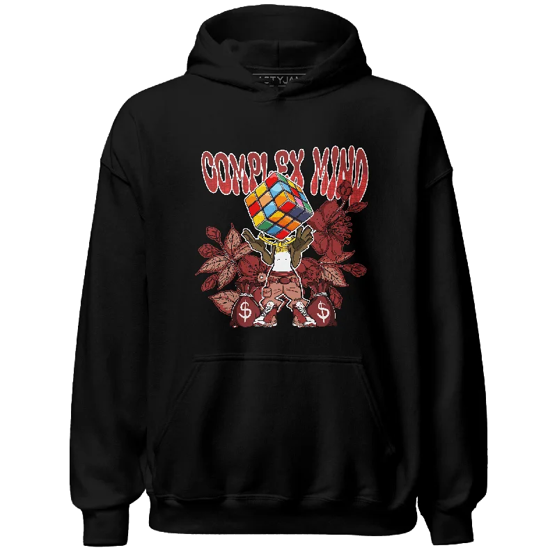 NastyJamz Dune Red 13s Hoodie Match Complex Mind