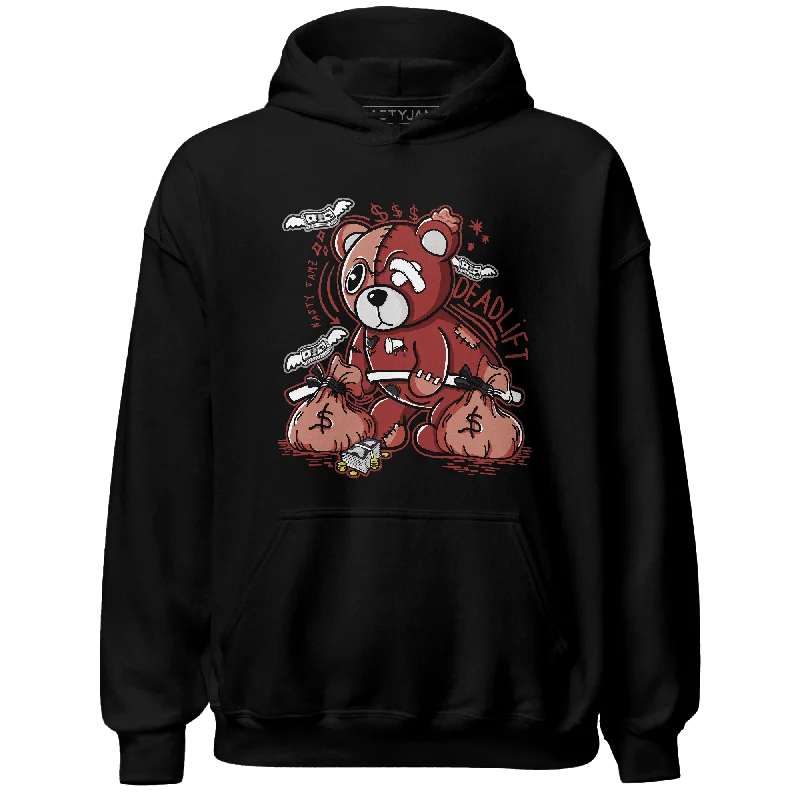 NastyJamz Dune Red 13s Hoodie Match Deadlift BER