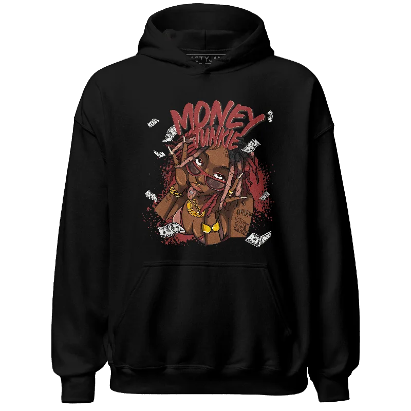 NastyJamz Dune Red 13s Hoodie Match Money Junkie