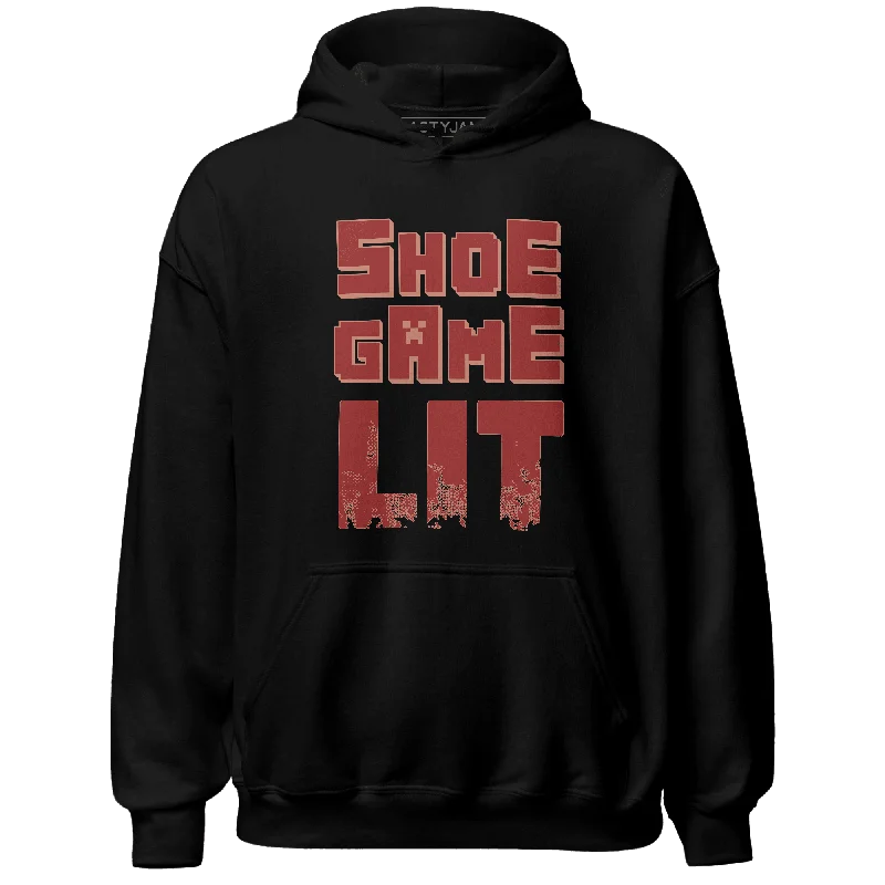 NastyJamz Dune Red 13s Hoodie Match Shoe Game Lit