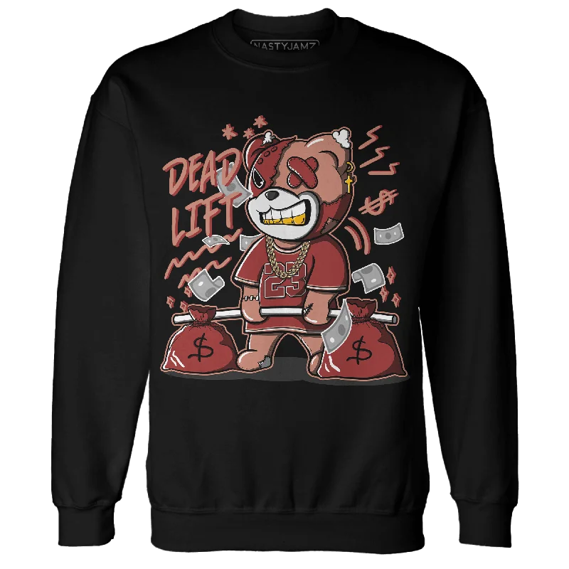 NastyJamz Dune Red 13s Sweatshirt Match BER 23 Deadlift