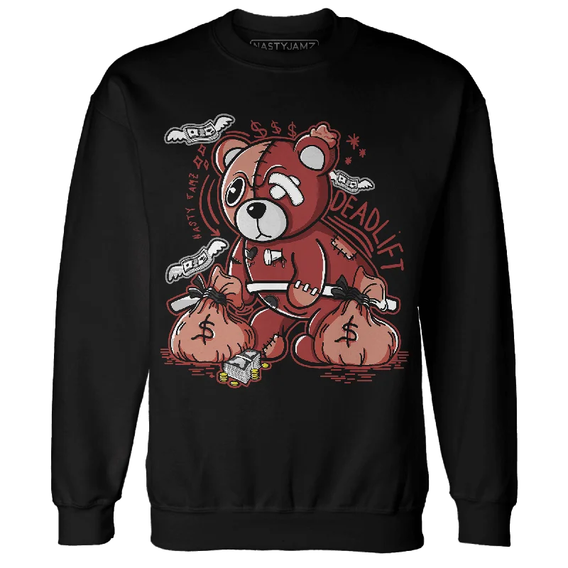 NastyJamz Dune Red 13s Sweatshirt Match Deadlift BER