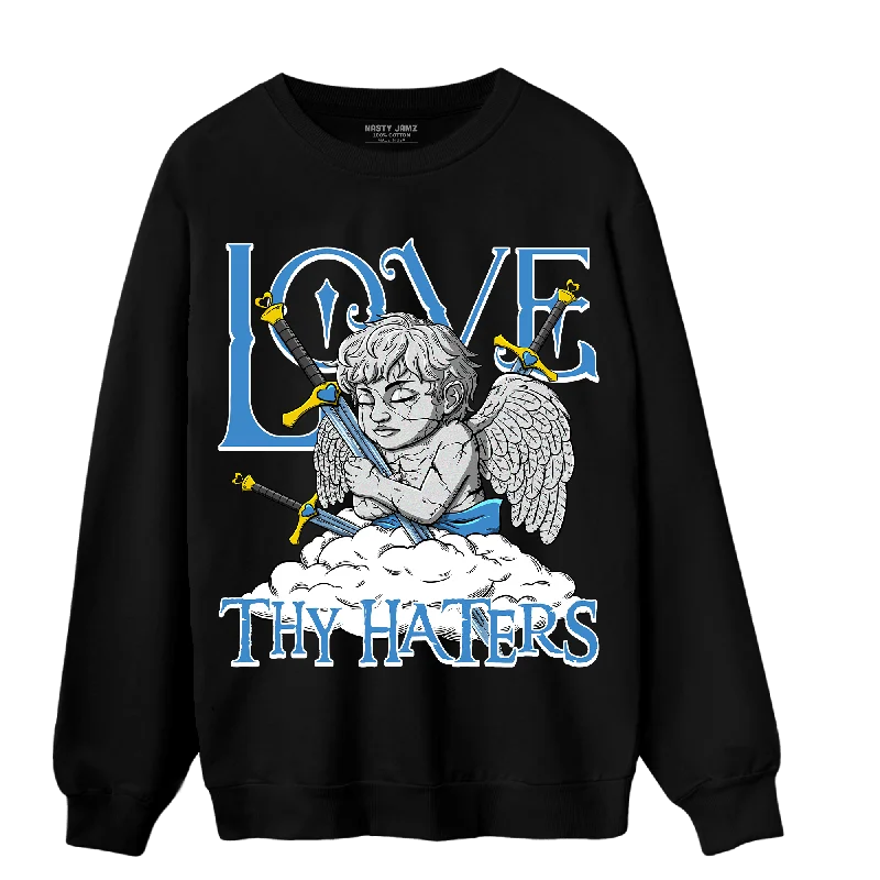 NastyJamz SB Dunk Bubbles Sweatshirt Match Love Thy Haters Angel