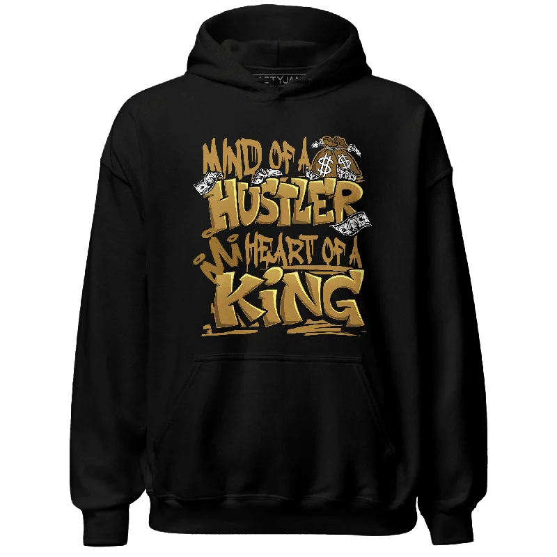 NastyJamz Wheat 13s Hoodie Match Hustler Heart King