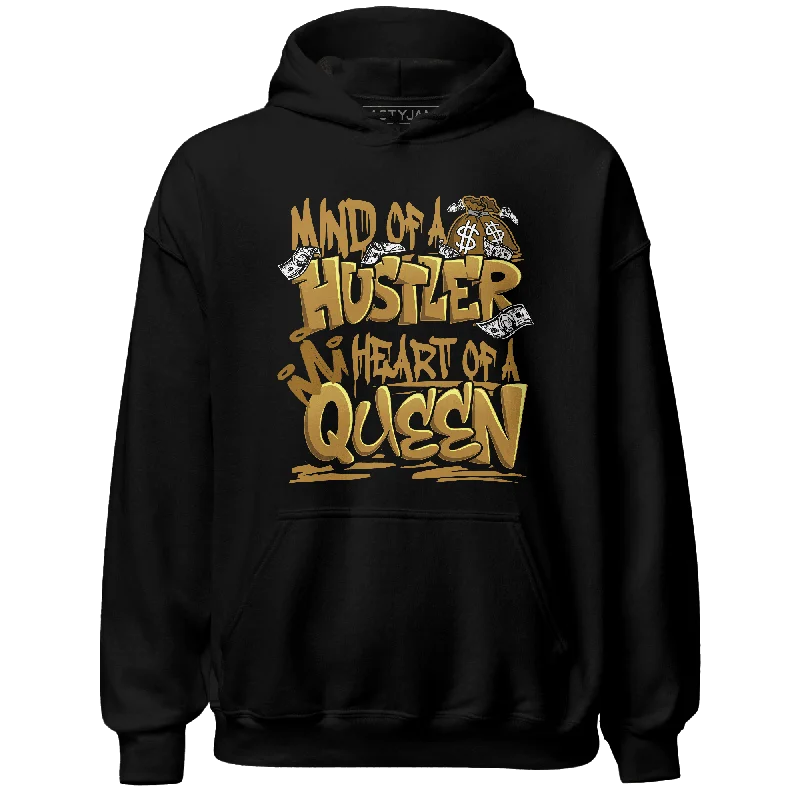 NastyJamz Wheat 13s Hoodie Match Hustler Heart Queen