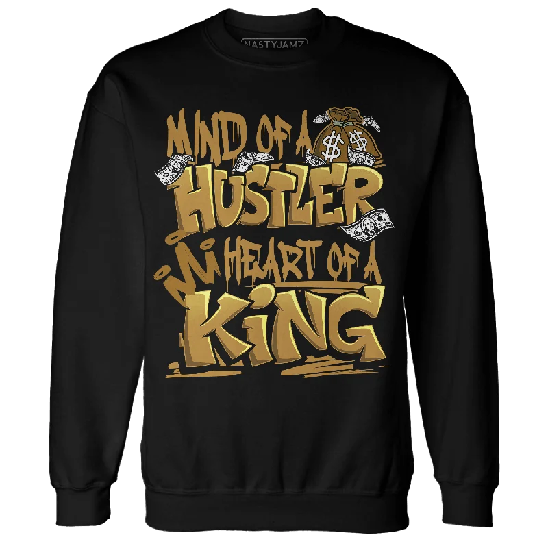 NastyJamz Wheat 13s Sweatshirt Match Hustler Heart King