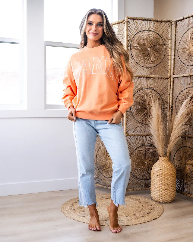 Mama Tangerine Sweatshirt FINAL SALE