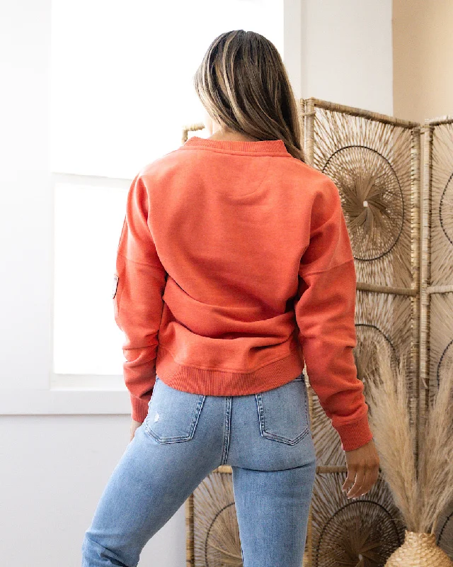 Wanakome Erma Sweatshirt - Sanguine FINAL SALE