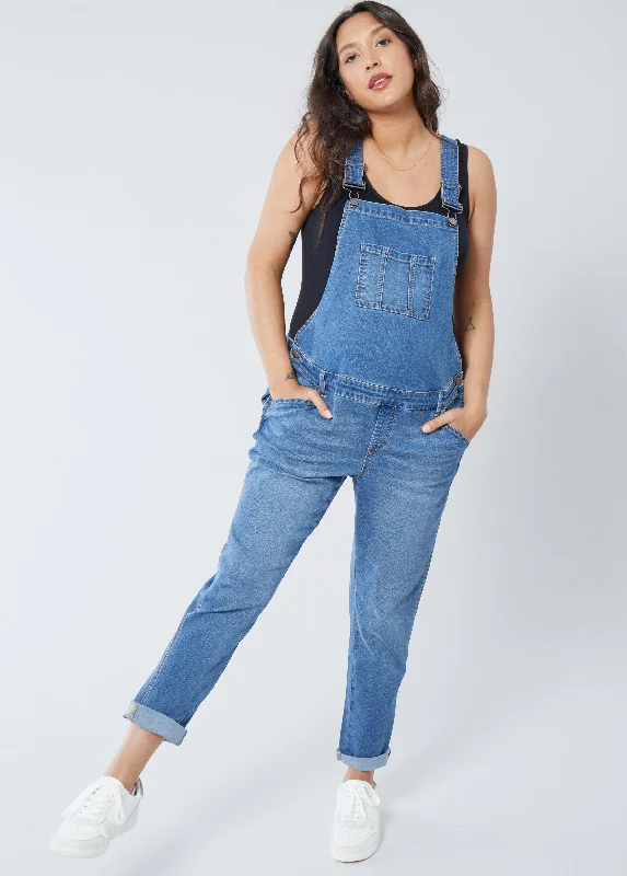 Denim Maternity Overall