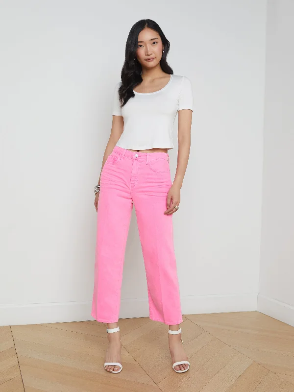 June Cropped Stovepipe Jean