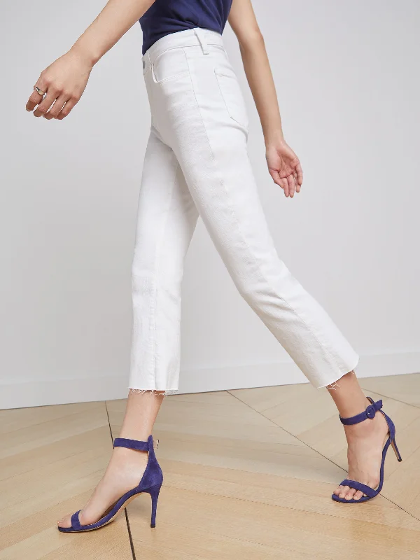 Kendra Cropped Flare Jean