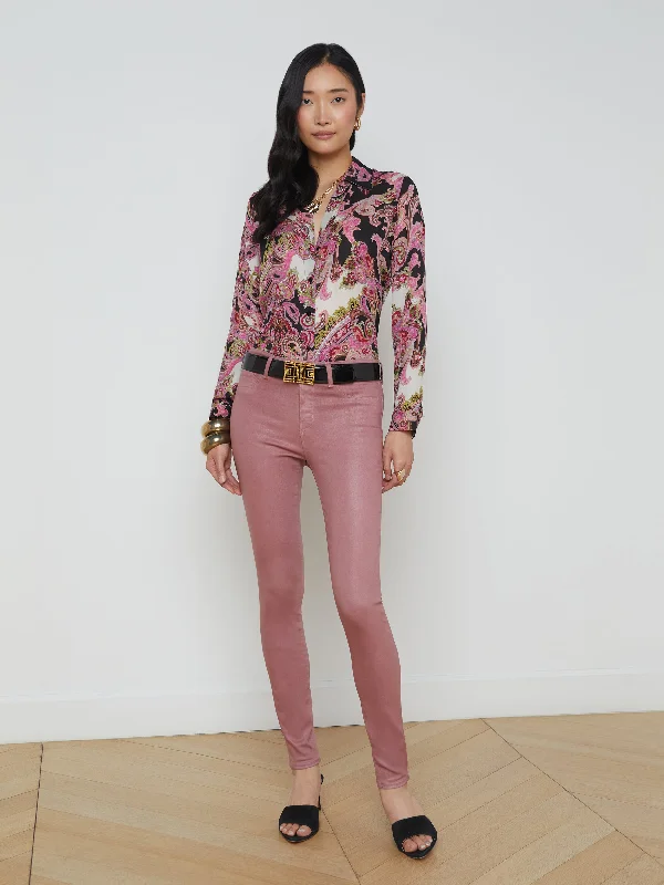 Marguerite Coated Skinny Jean