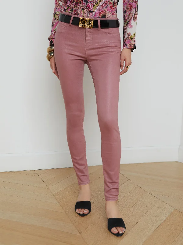 Marguerite Coated Skinny Jean