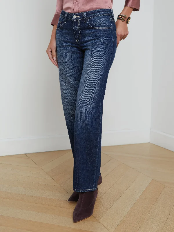 Tatum Low-Rise Stovepipe Jean