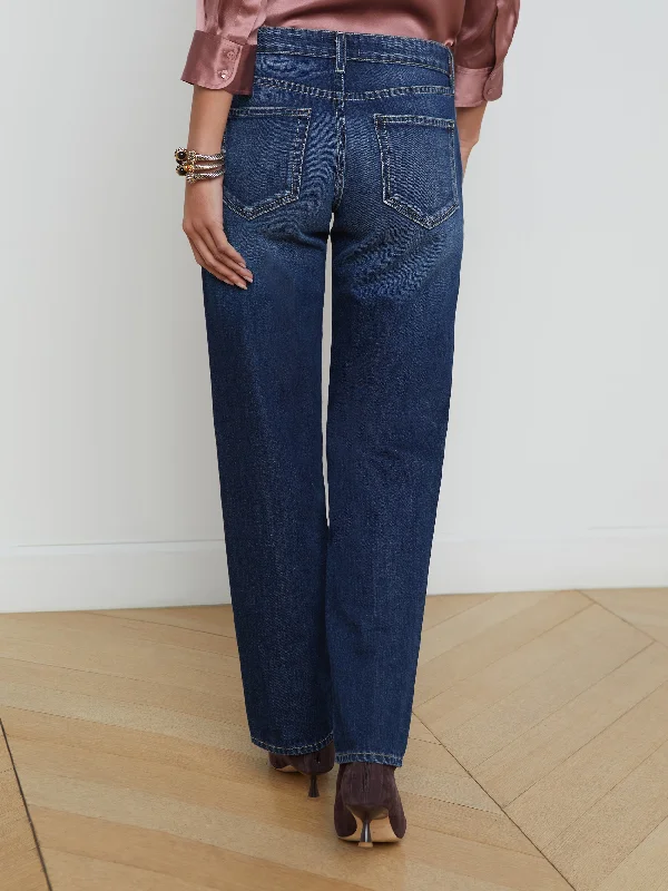 Tatum Low-Rise Stovepipe Jean