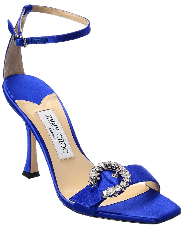 Jimmy Choo Marsai 90 Satin Sandal