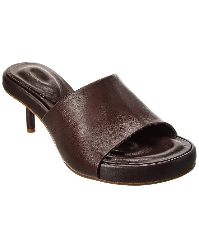 Jacquemus Les Mules Argilla Leather Sandal