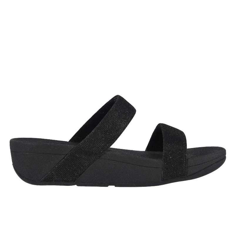 Fitflop Lottie Glitzy Slide R23-001 (Black)