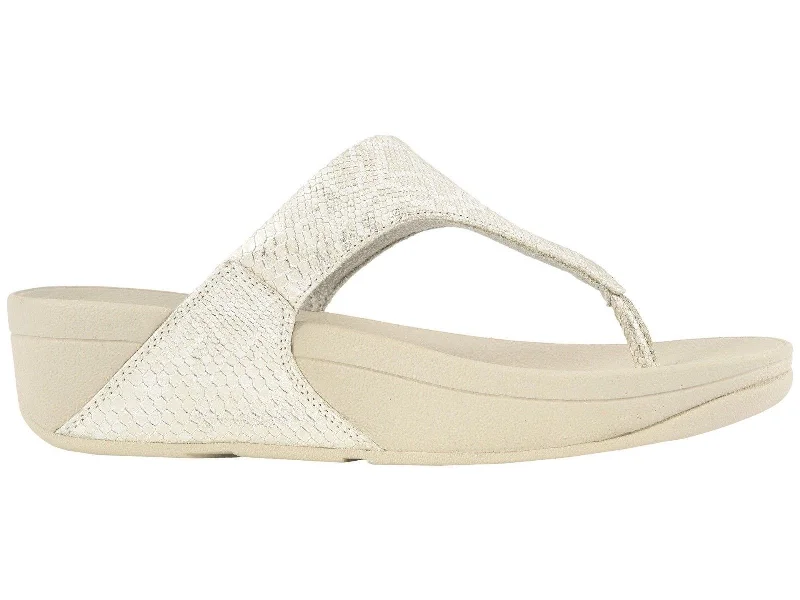 Fitflop Lulu Python Toe Thong