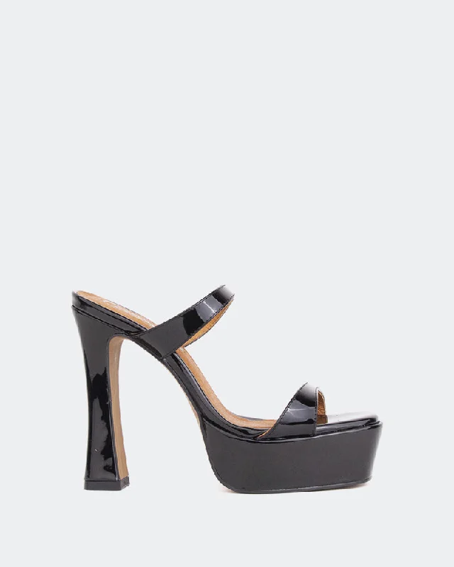 Vibes Black Patent/Verni Noir