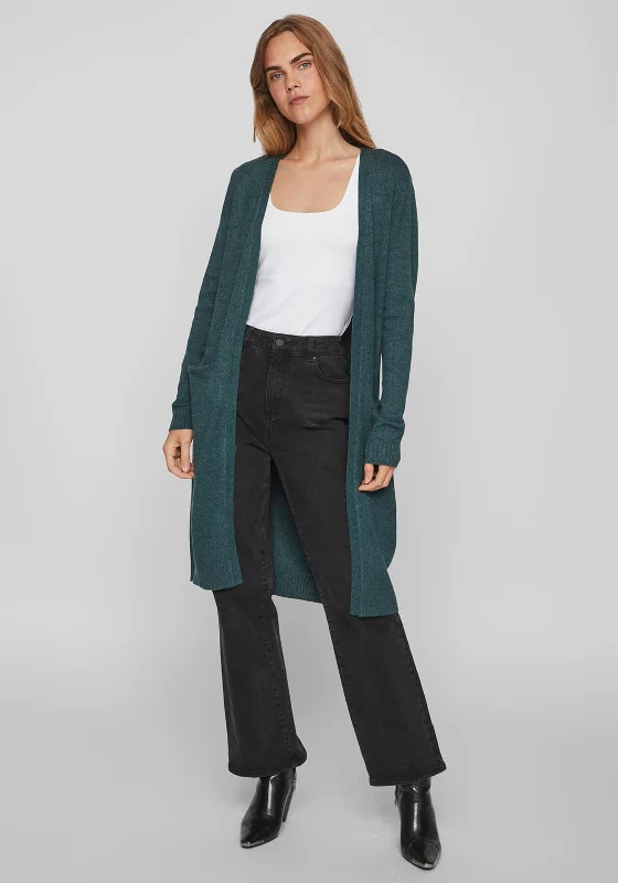 Vila Long Knit Cardigan, Ponderosa Pine