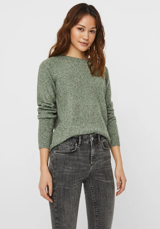 Vero Moda Doffy Soft Knit Sweater, Laurel Wreath