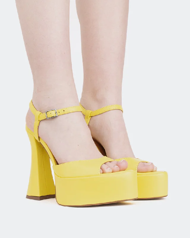 Westwood Yellow Leather/Cuir Jaune