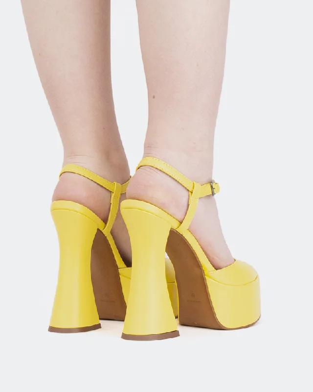 Westwood Yellow Leather/Cuir Jaune