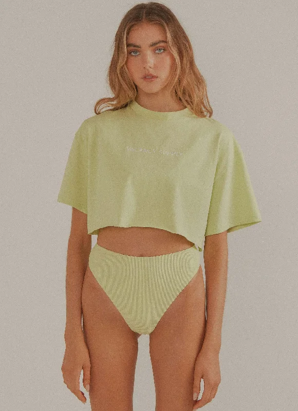 Sundance High Waisted Bottoms - Lime